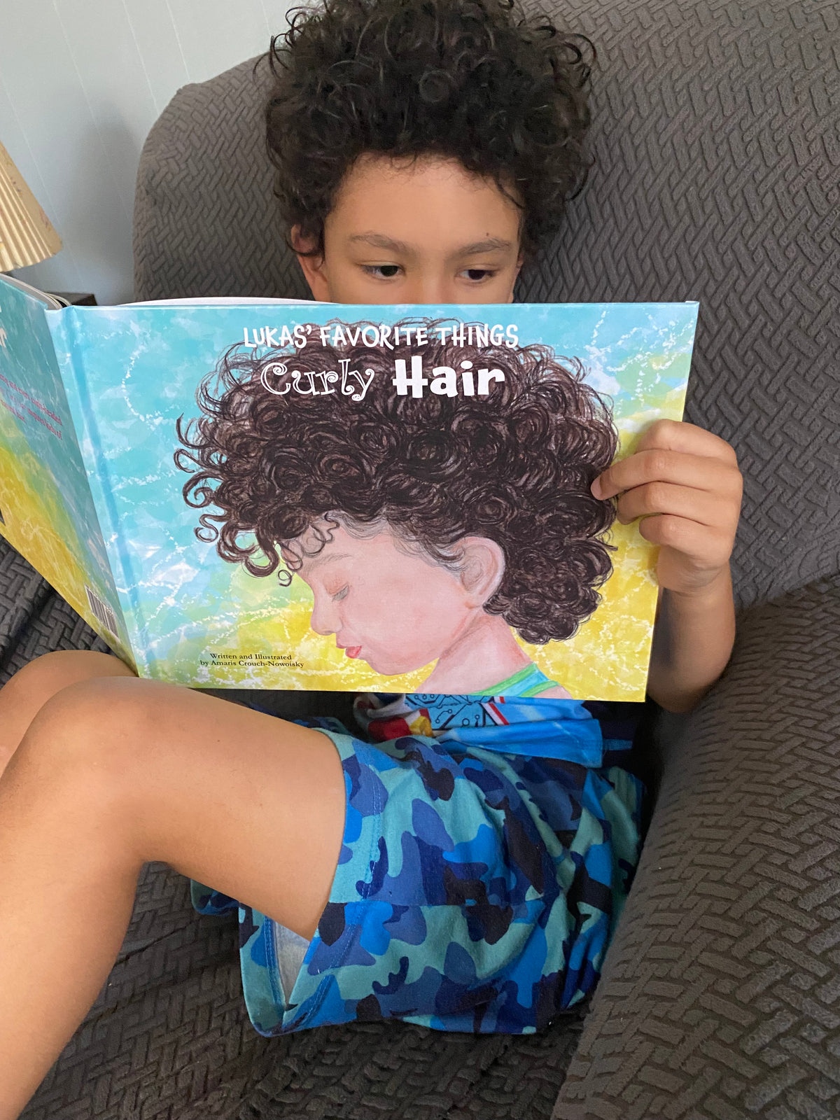 Lukas' Favorite Things: Curly Hair (Hardcover)