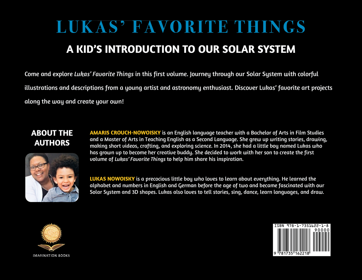 Lukas' Favorite Things: A Kid's Introduction to Our Solar System (Hardcover)