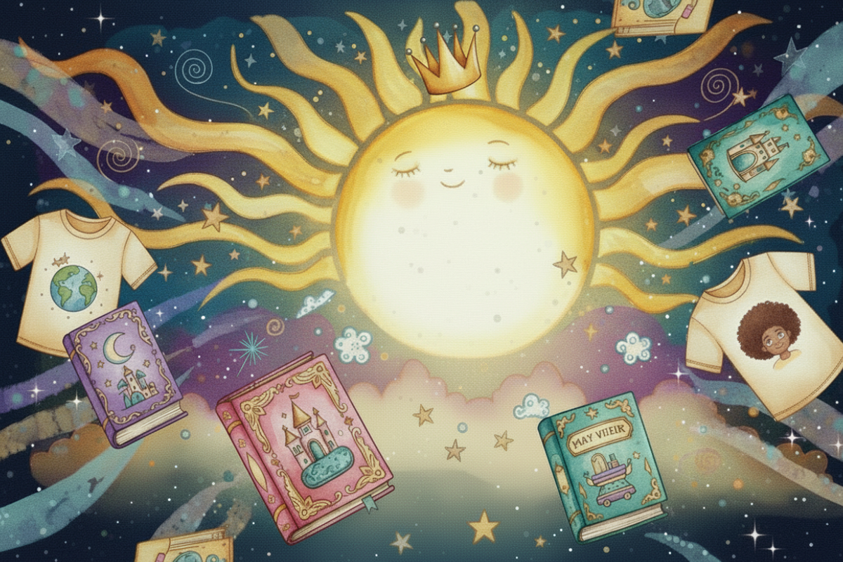 Magical Flying T-Shirts Unobstructed Sun